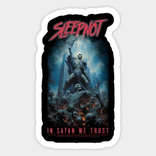 Metal Band Horror Sticker